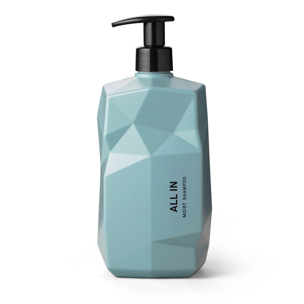Nine Yards All In - Moisture Shampoo bottle closeup